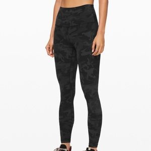 Lululemon Align Pant 28” Incognito Camo Multi Grey